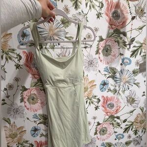 Light Green Sleeveless Dress